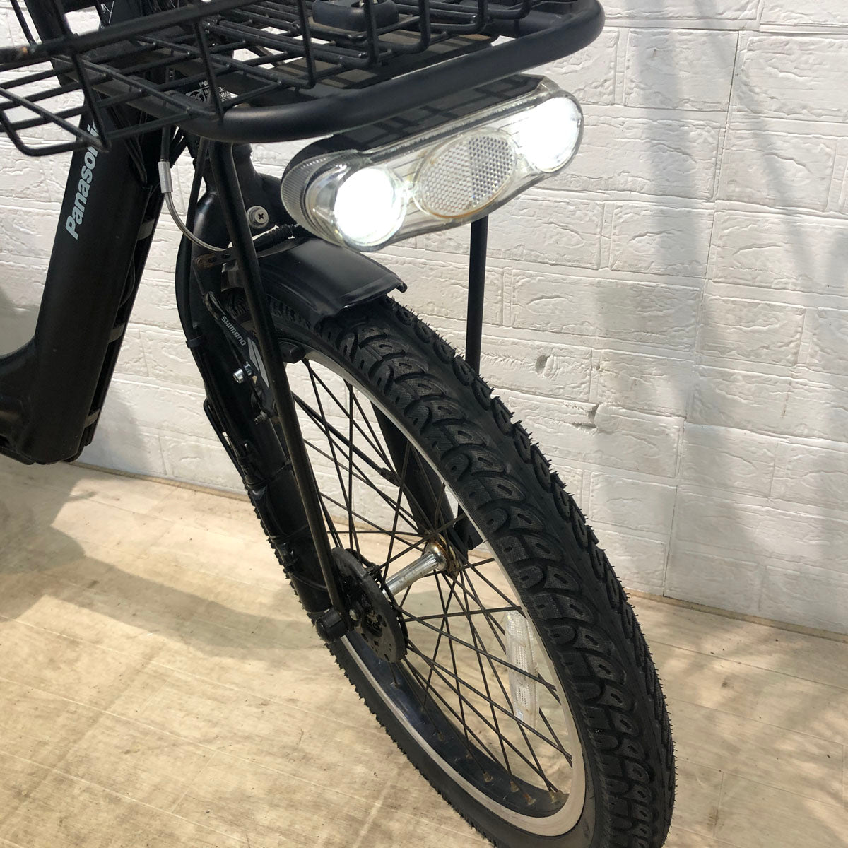 中古電動自転車 新品バッテリー パナソニック ギュット アニーズ ブラック 20インチ YA030