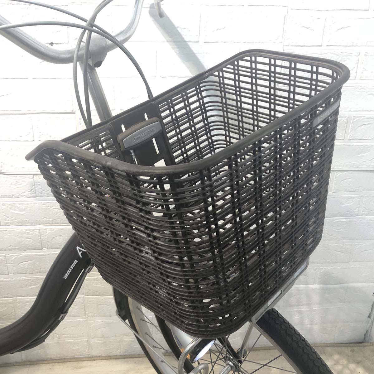 中古電動自転車 ブリヂストン アシスタ ライト ブラウン 24インチ YF084 