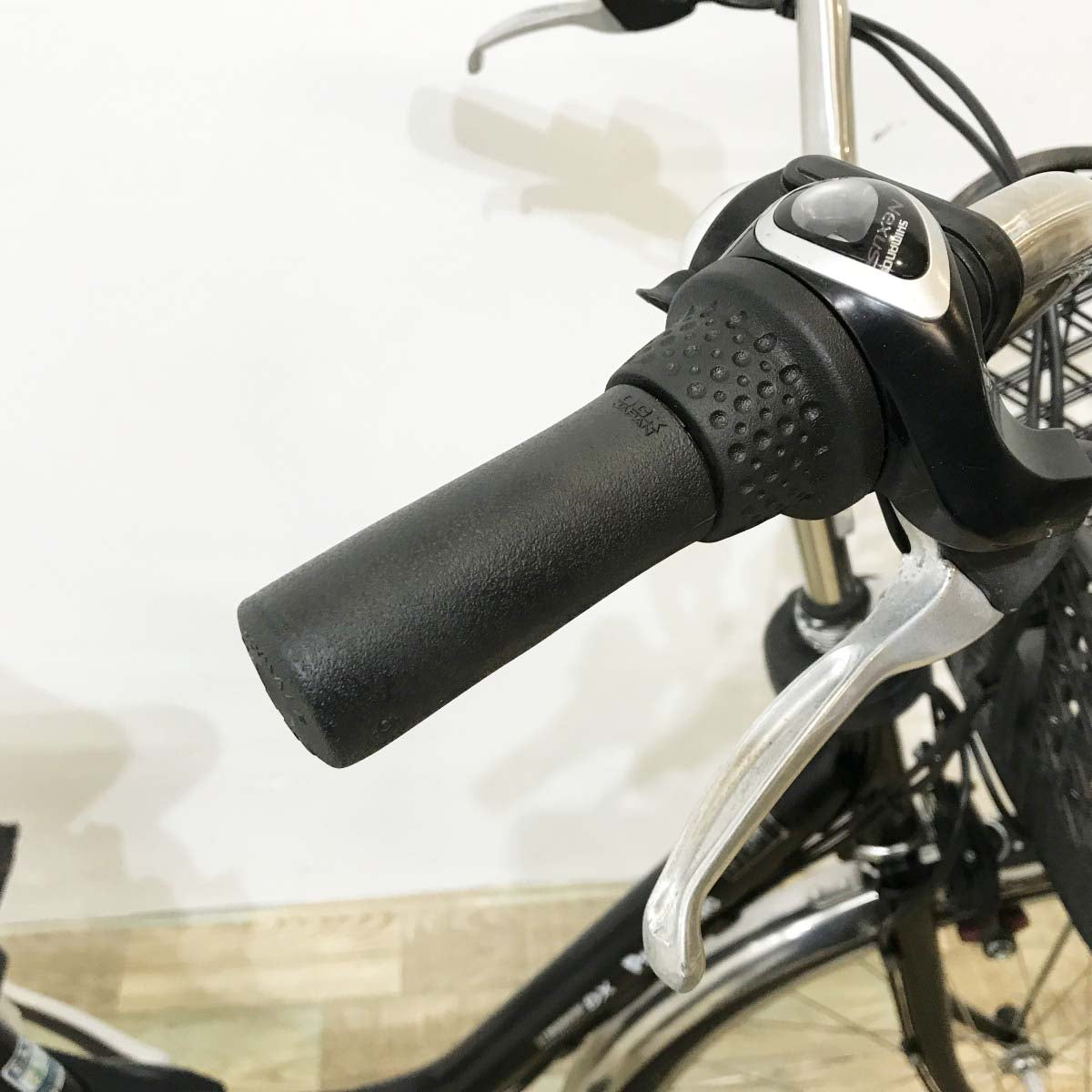 中古電動自転車 パナソニック ビビDX ブラック 26インチ KJ027