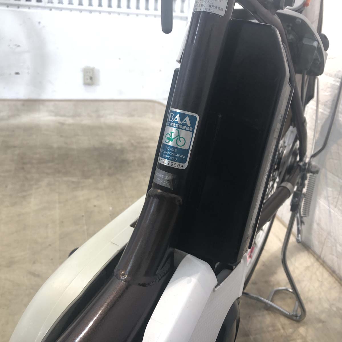 中古電動自転車 ブリヂストン アシスタ ライト ブラウン 24インチ YF084 
