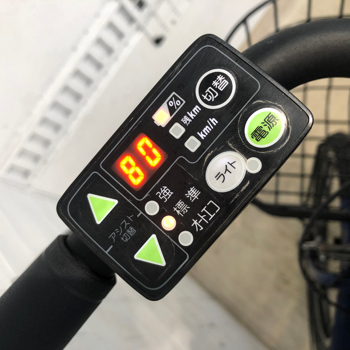 中古電動自転車 ヤマハ PAS Babby パス バビー ブルー 20インチ YA031