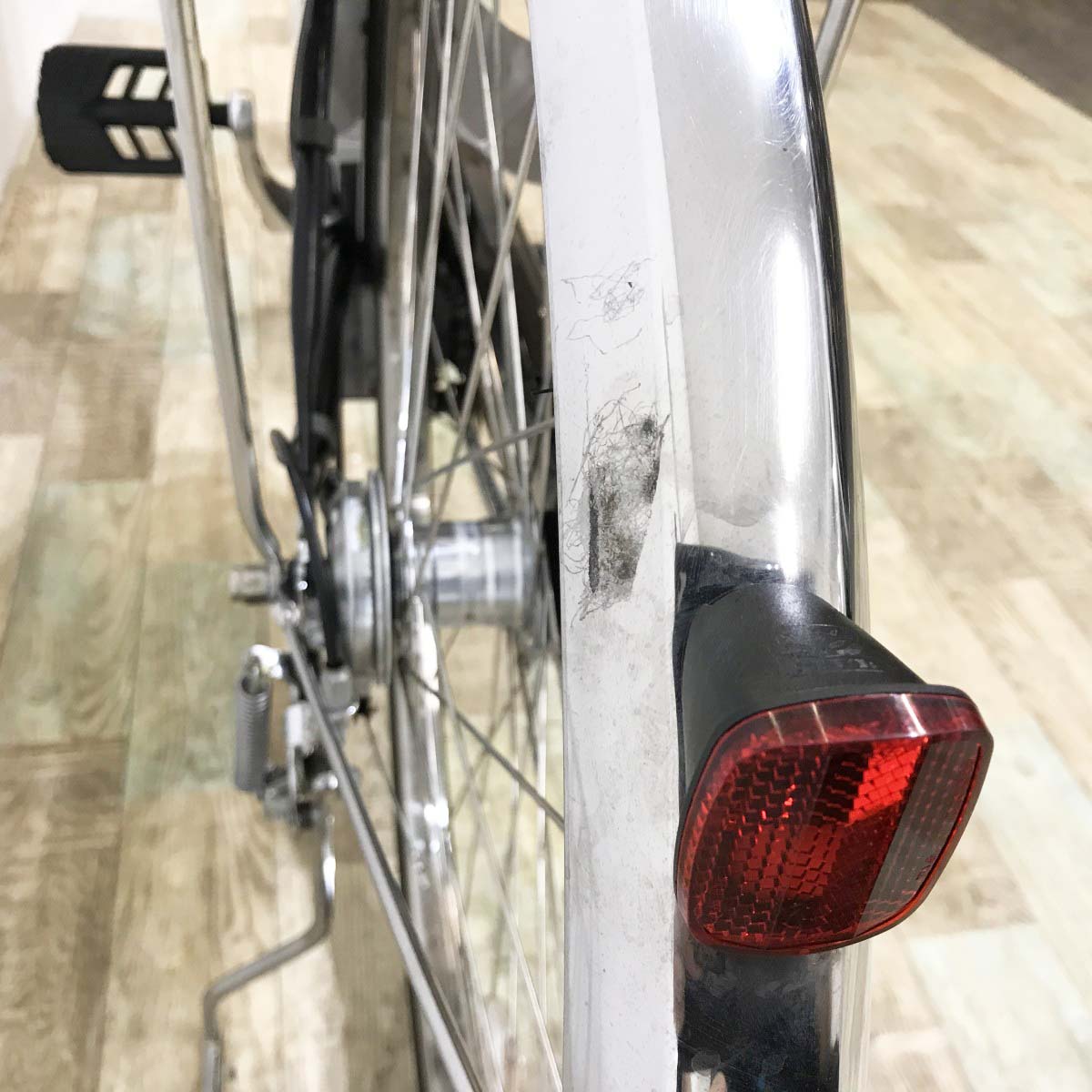 中古電動自転車 パナソニック ビビDX ブラック 26インチ KJ027