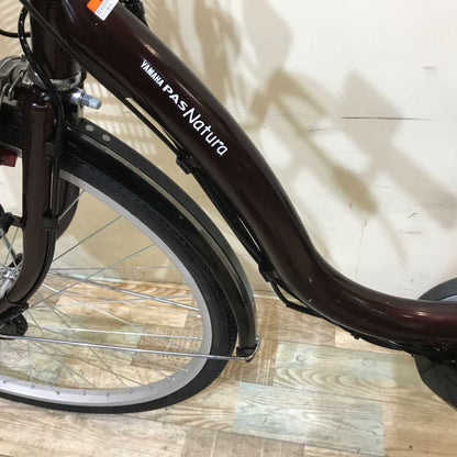ヤマハ PAS ナチュラ M ブラウン 26インチ KQ064【中古車】