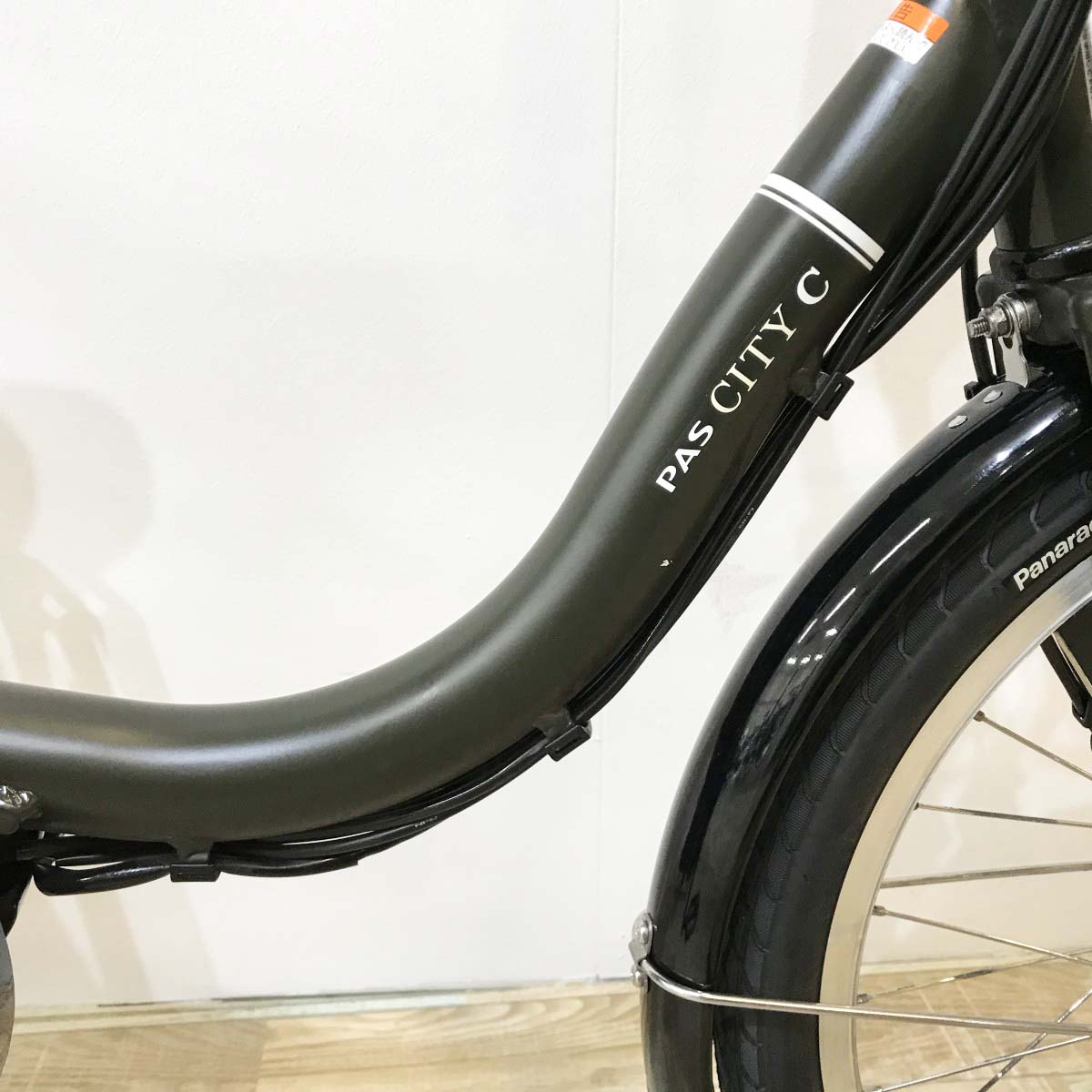 中古電動自転車 ヤマハ PAS シティC カーキ 20インチ KJ028