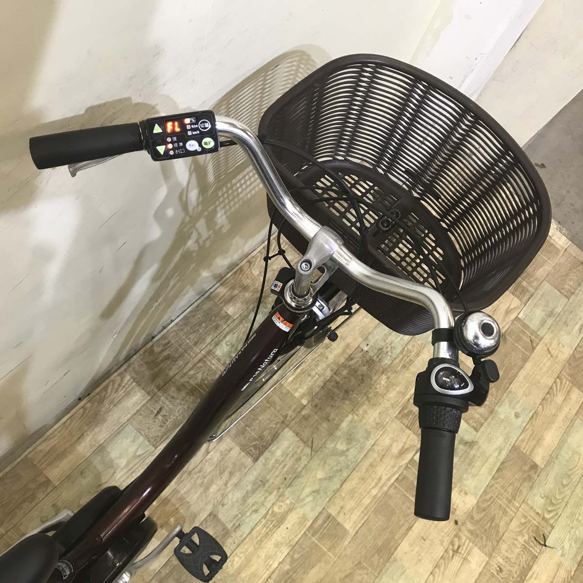 中古電動自転車 ヤマハ PAS ナチュラ L ブラウン 26インチ KE096 
