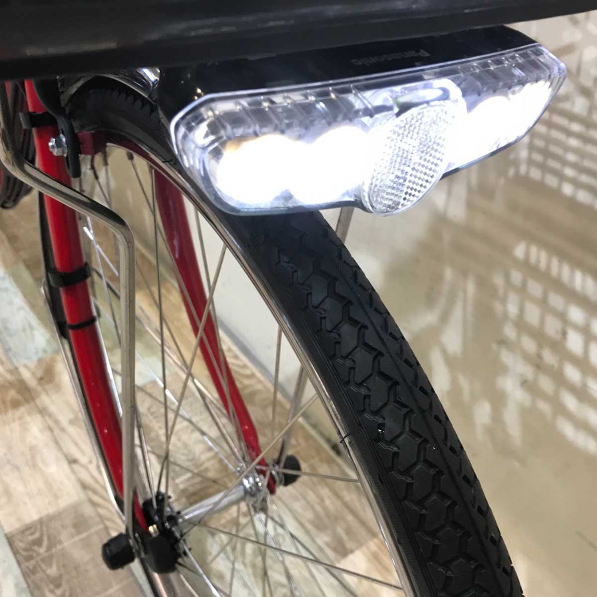 パナソニック ビビ DX レッド 24インチ KQ065 【中古車】