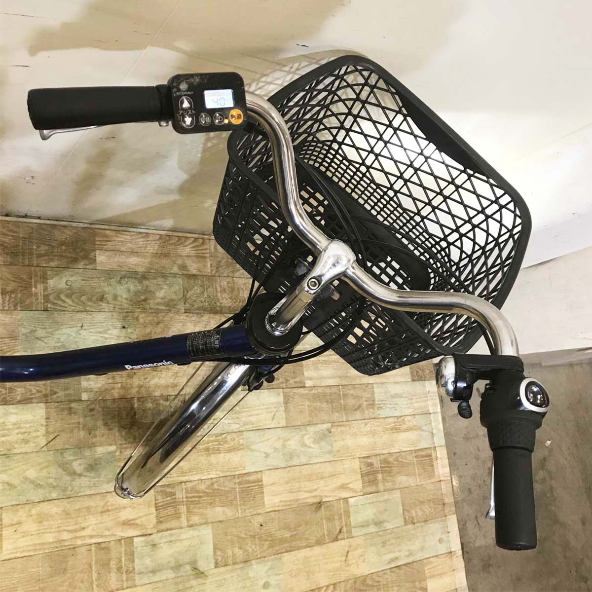 中古電動自転車 パナソニック ビビ DX ネイビー 26インチ KE097