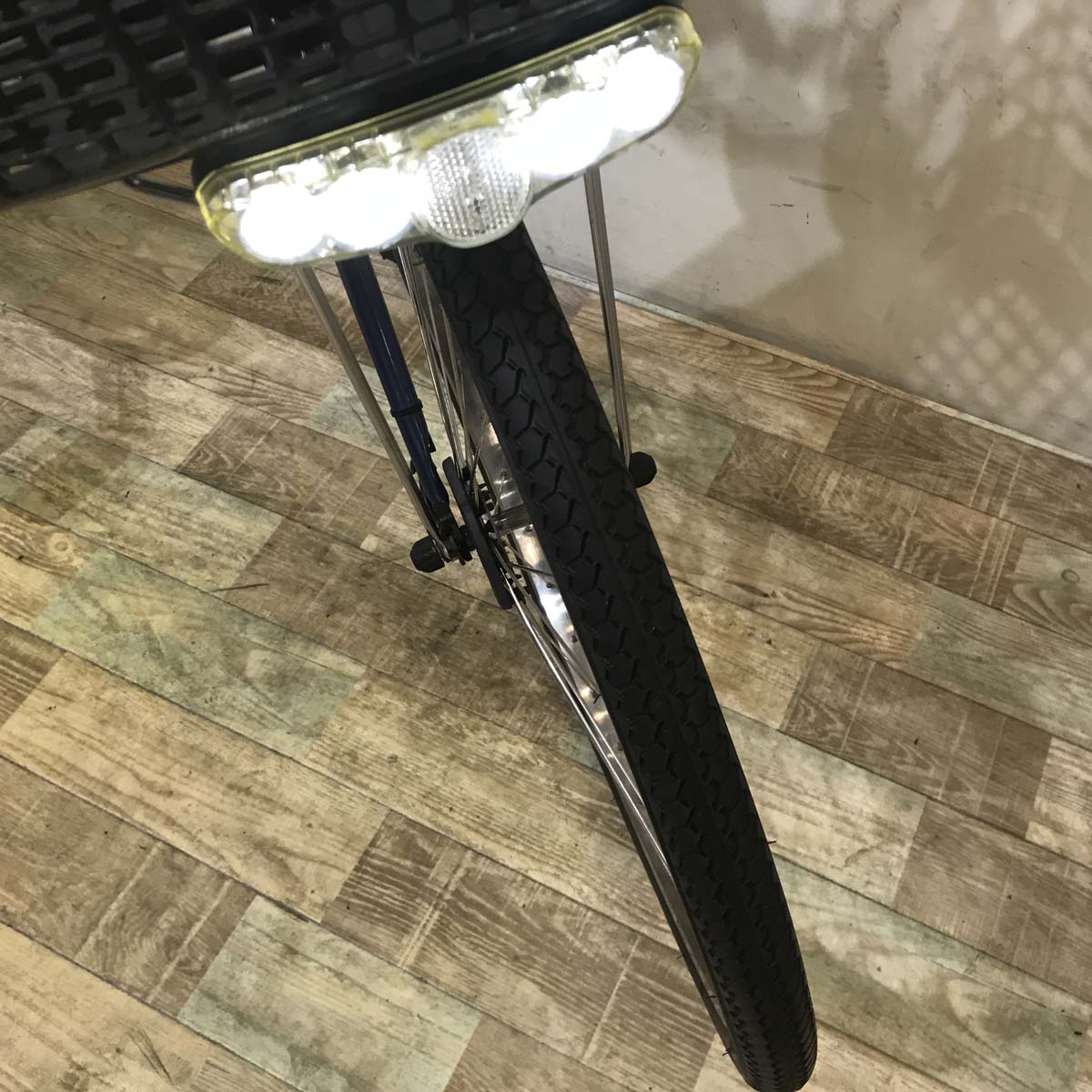 中古電動自転車 パナソニック ビビ DX ネイビー 26インチ KE097