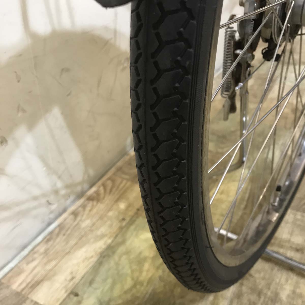 中古電動自転車 パナソニック ビビ DX ネイビー 26インチ KE097