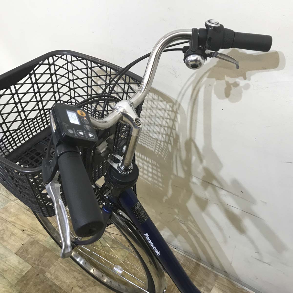 中古電動自転車 パナソニック ビビ DX ネイビー 26インチ KE097