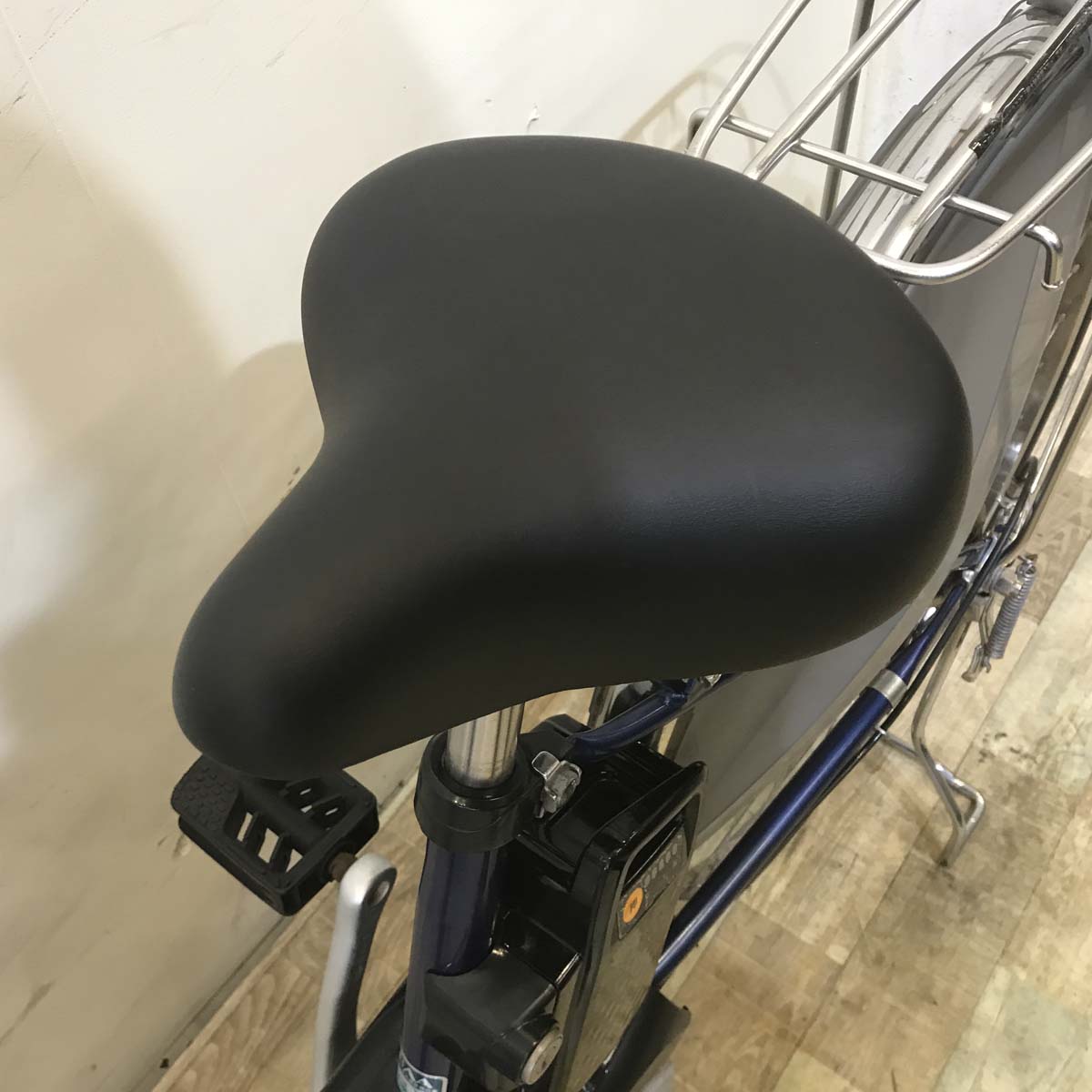 中古電動自転車 パナソニック ビビ DX ネイビー 26インチ KE097