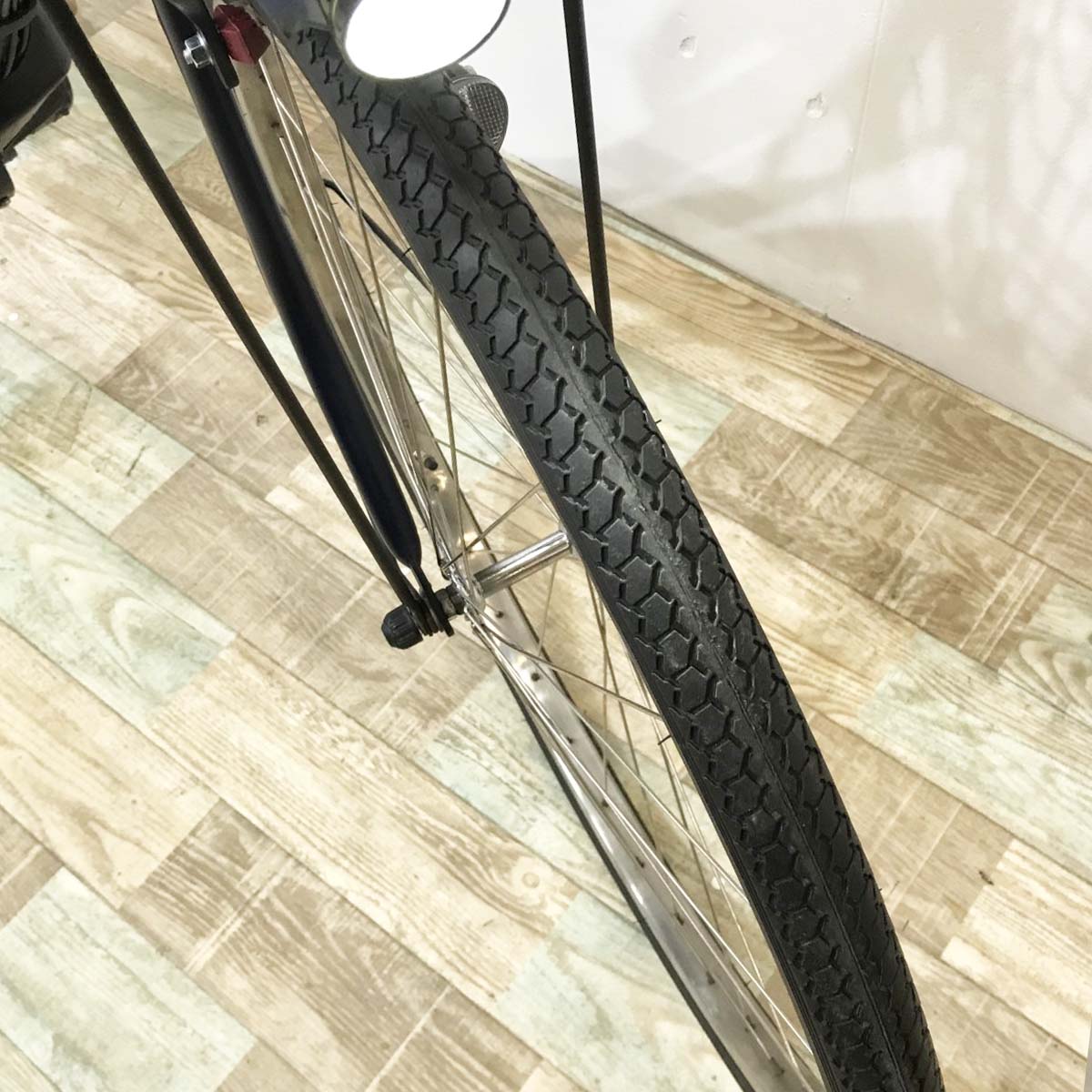 中古電動自転車 ヤマハ PAS アミ ネイビー 26インチ KJ029