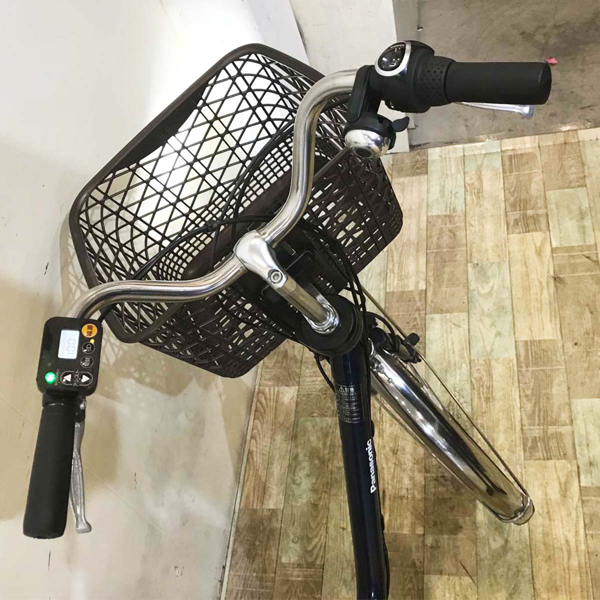中古電動自転車 パナソニック ビビ DX ネイビー 26インチ KE098