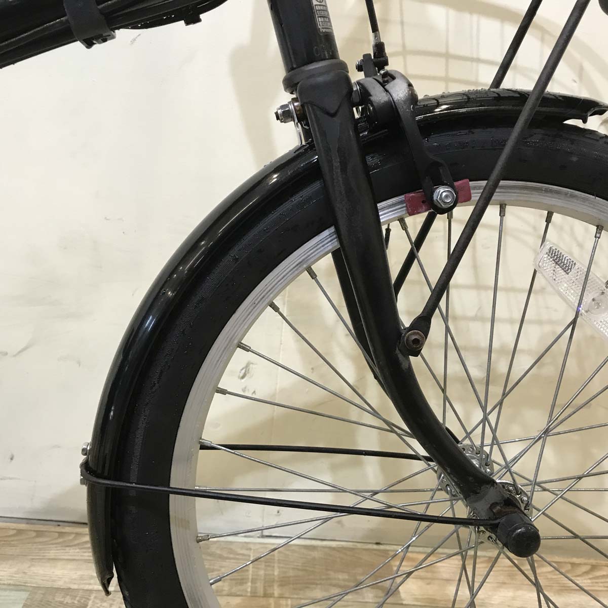 中古電動自転車 パナソニック シュガードロップ ブラック 20インチ KZ089