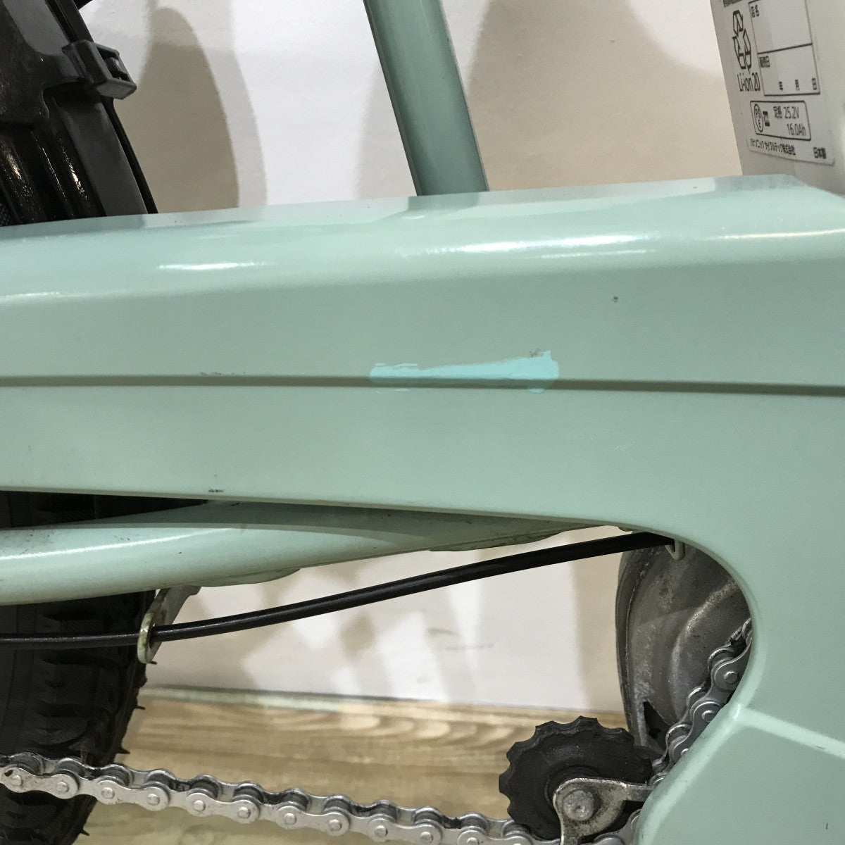 中古電動自転車 パナソニック ギュットミニDX グリーン 20インチ KJ030