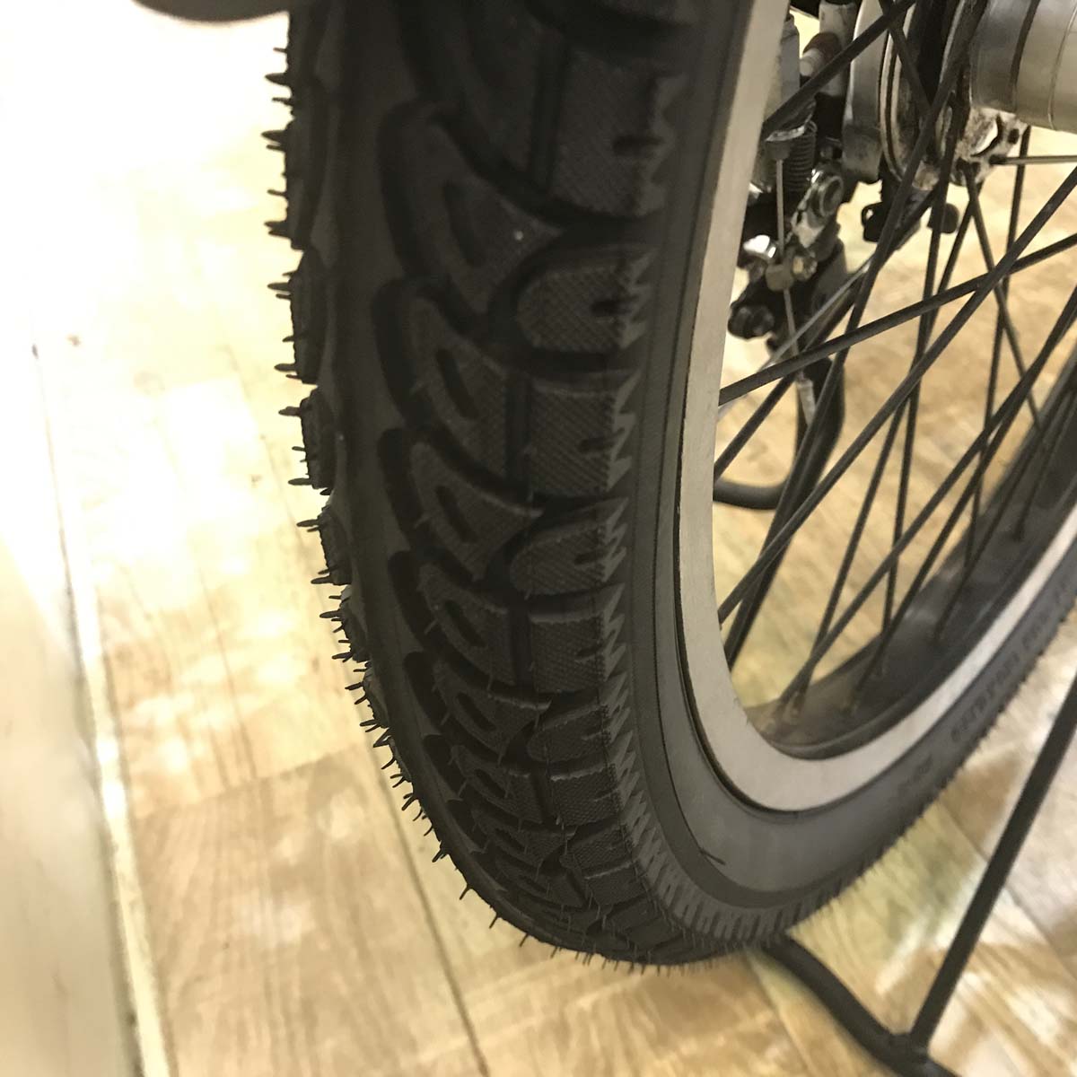 中古電動自転車 パナソニック ギュット アニーズ EX グリーン 20インチ KE099