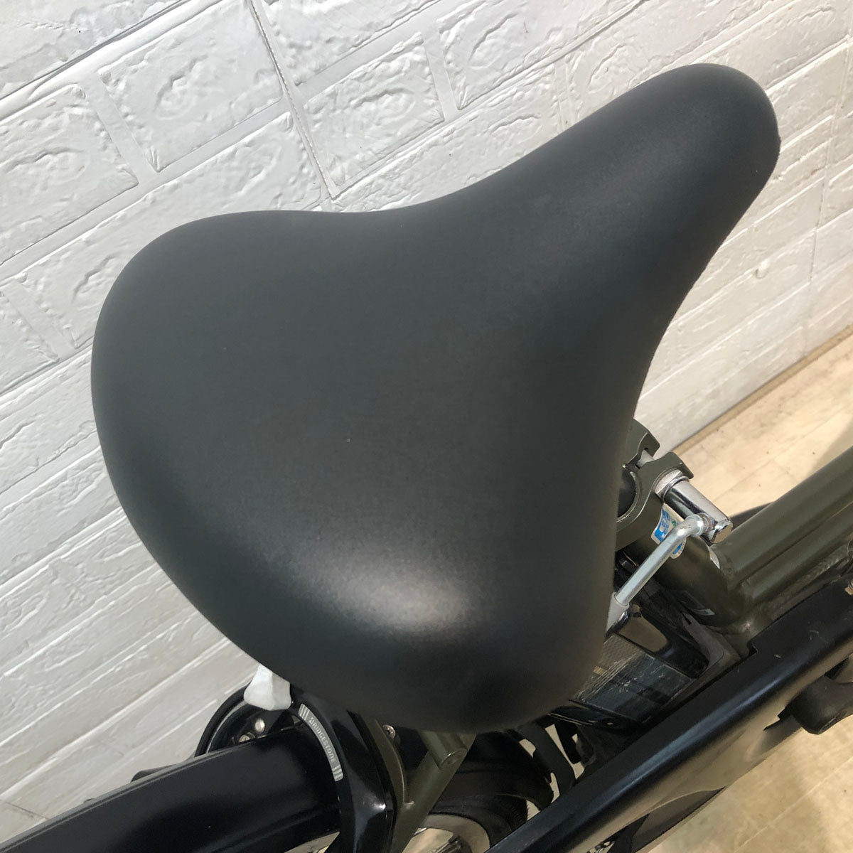 中古電動自転車 ブリヂストン アシスタ ユニ カーキ 24インチ YA034 