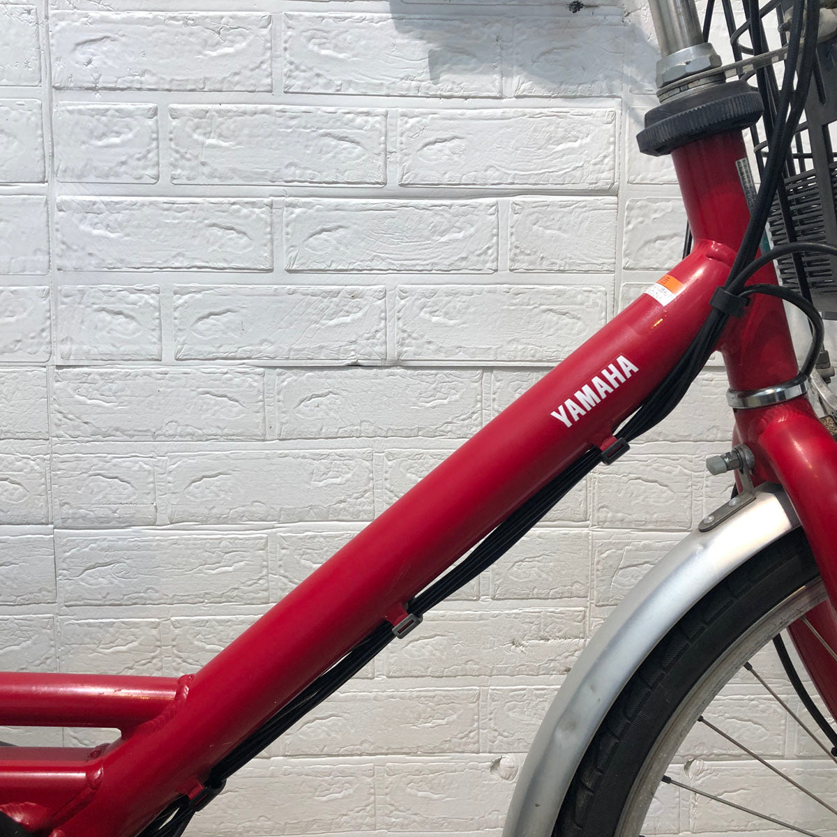中古電動自転車 ヤマハ PAS SION V パス シオン V レッド 24インチ YA035  