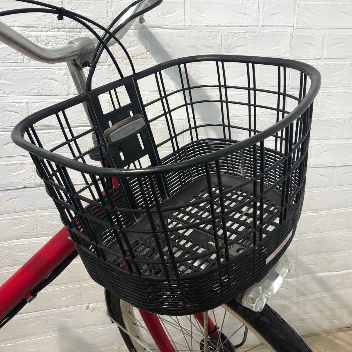 中古電動自転車 ヤマハ PAS SION V パス シオン V レッド 24インチ