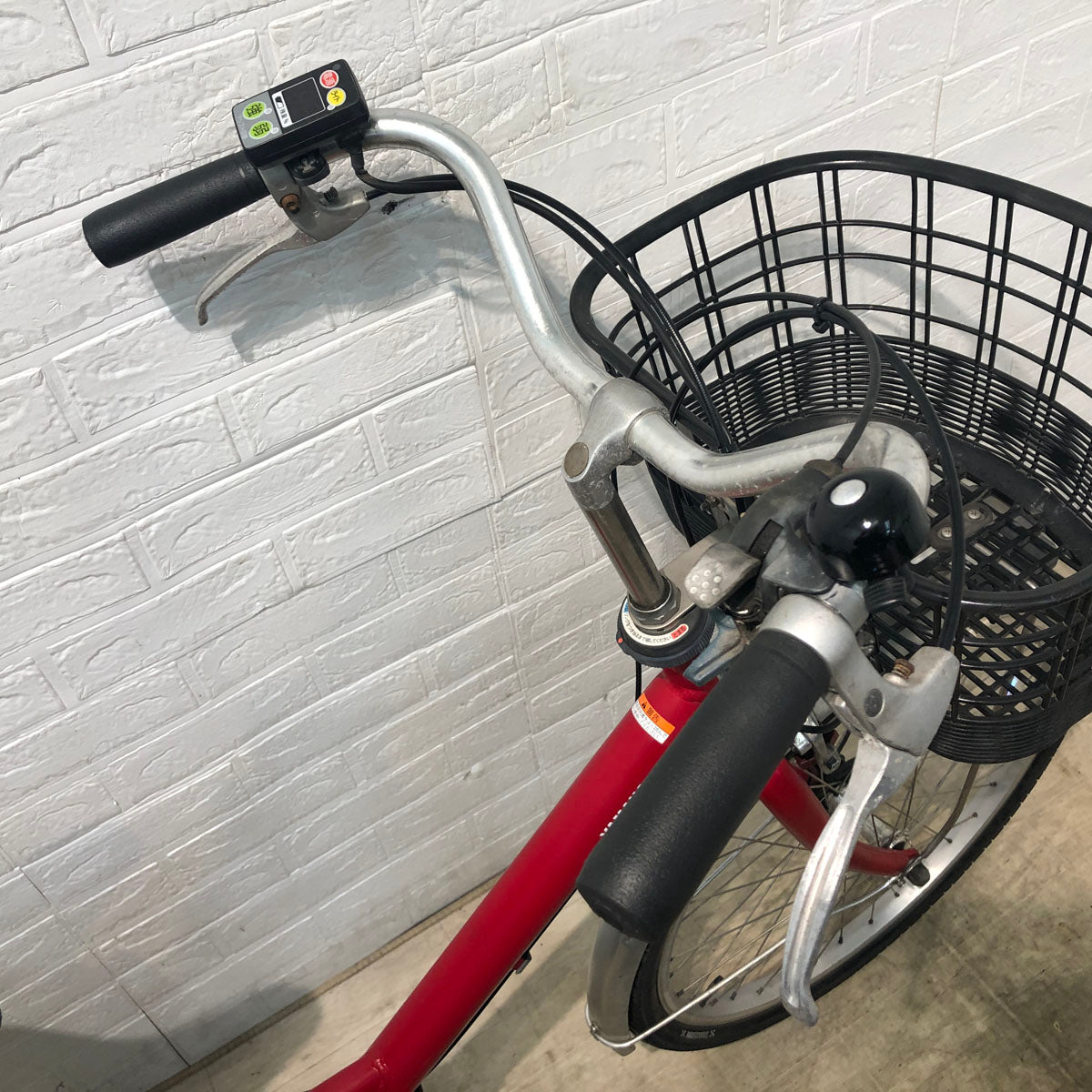 中古電動自転車 ヤマハ PAS SION V パス シオン V レッド 24インチ YA035  