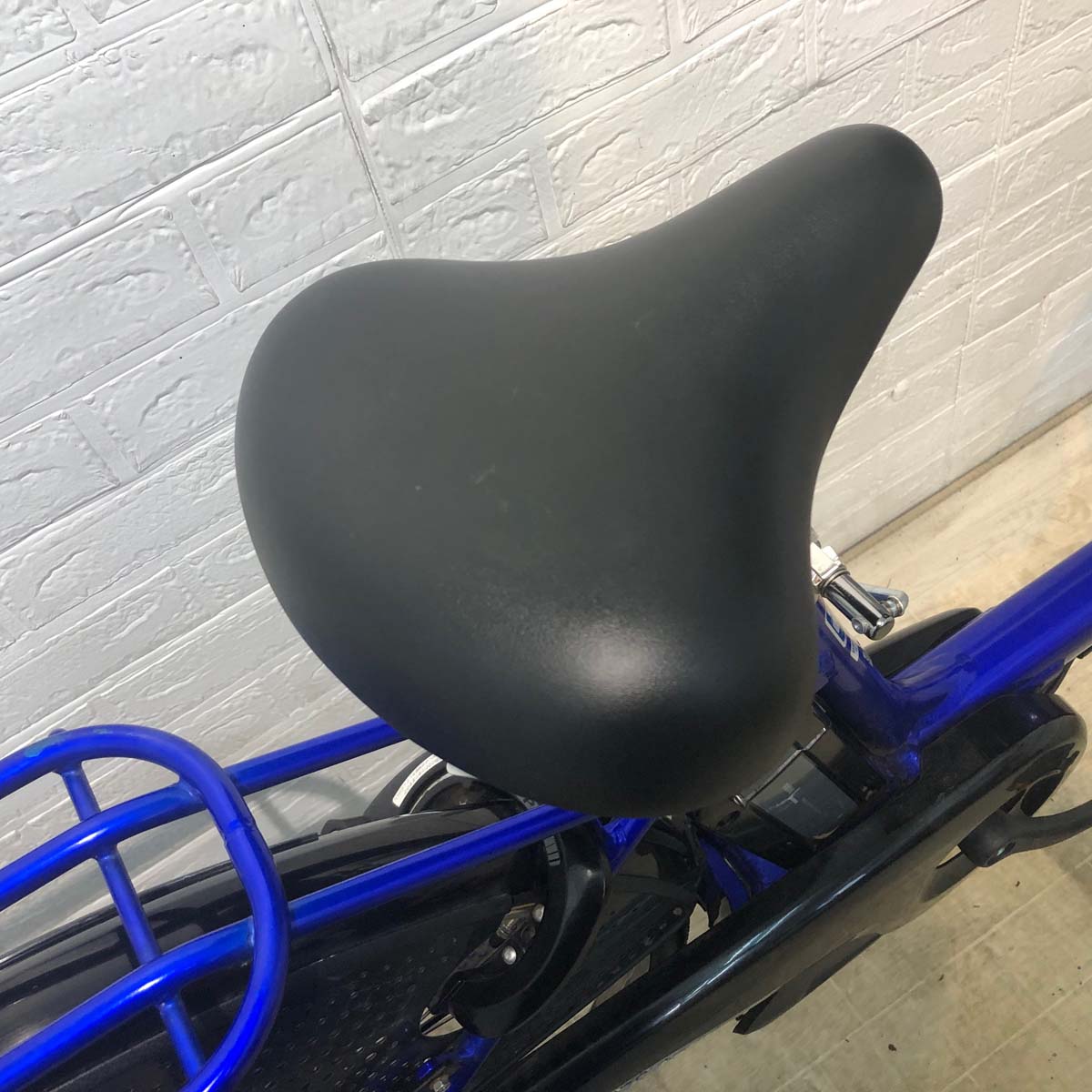 中古電動自転車 ヤマハ PAS Kiss パス キッス ブルー 前22×後26インチ YF088