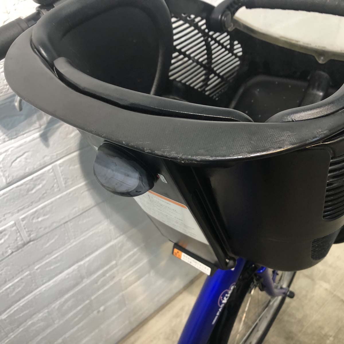 中古電動自転車 ヤマハ PAS Kiss パス キッス ブルー 前22×後26インチ YF088