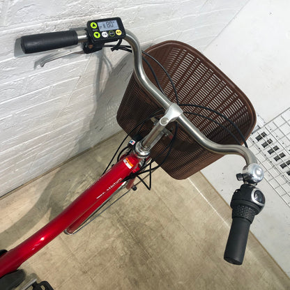 ヤマハ PAS ナチュラ XL DX レッド 24インチ YA036 【中古車】