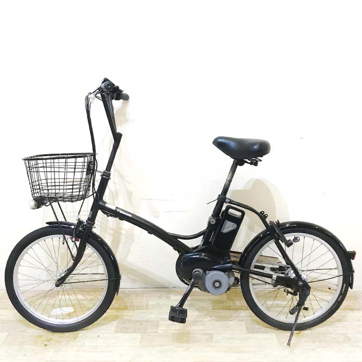 中古電動自転車 パナソニック シュガードロップ ブラック 20インチ KZ089