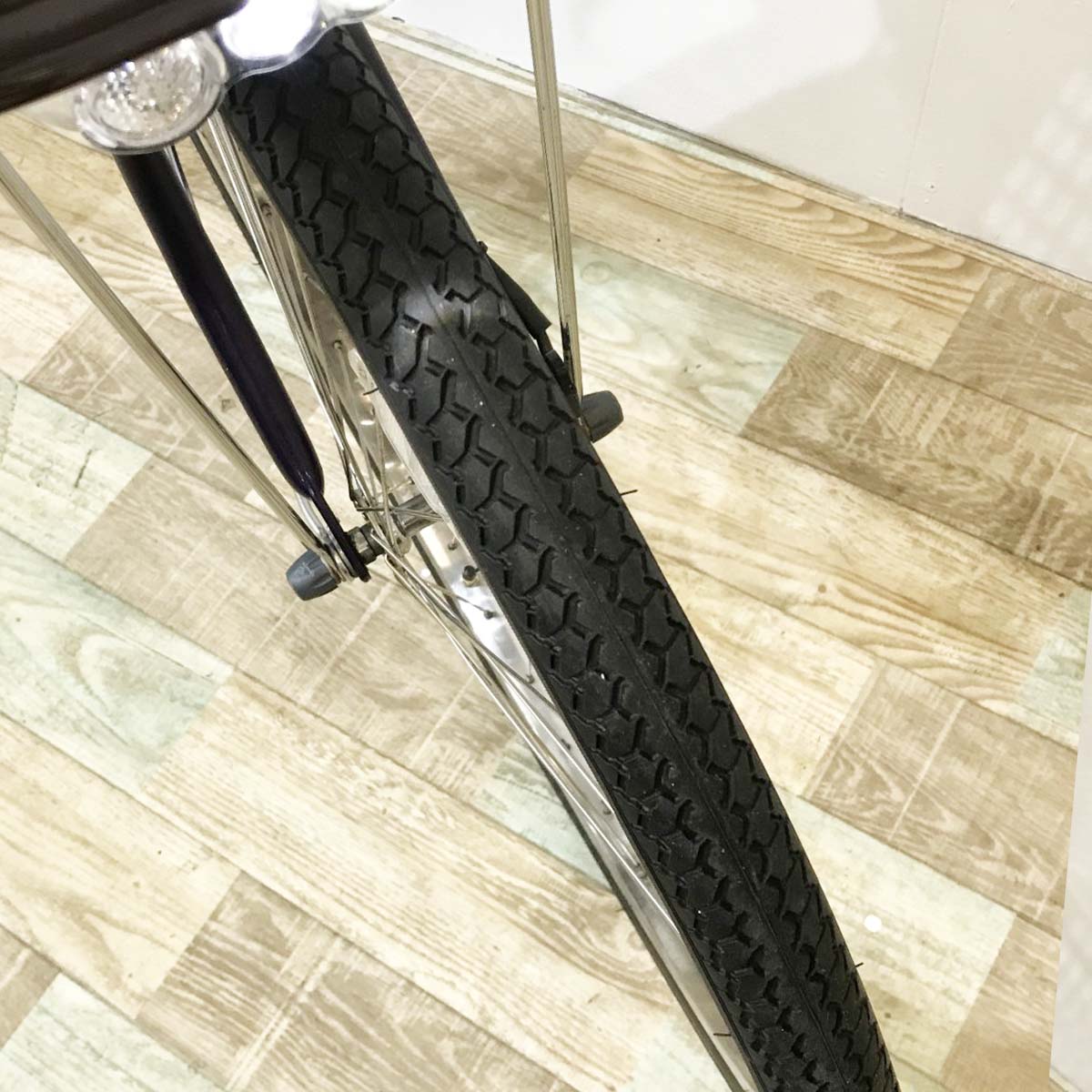中古電動自転車 ブリヂストン アシスタ パープル 24インチ KJ032