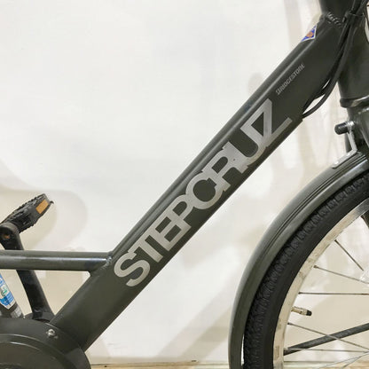 ブリヂストン ステップクルーズe（デュアルドライブ） カーキ 26インチ KJ033 【中古車】