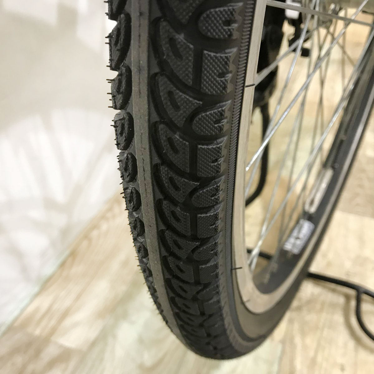 中古電動自転車 ブリヂストン ステップクルーズe カーキ 26インチ KJ033