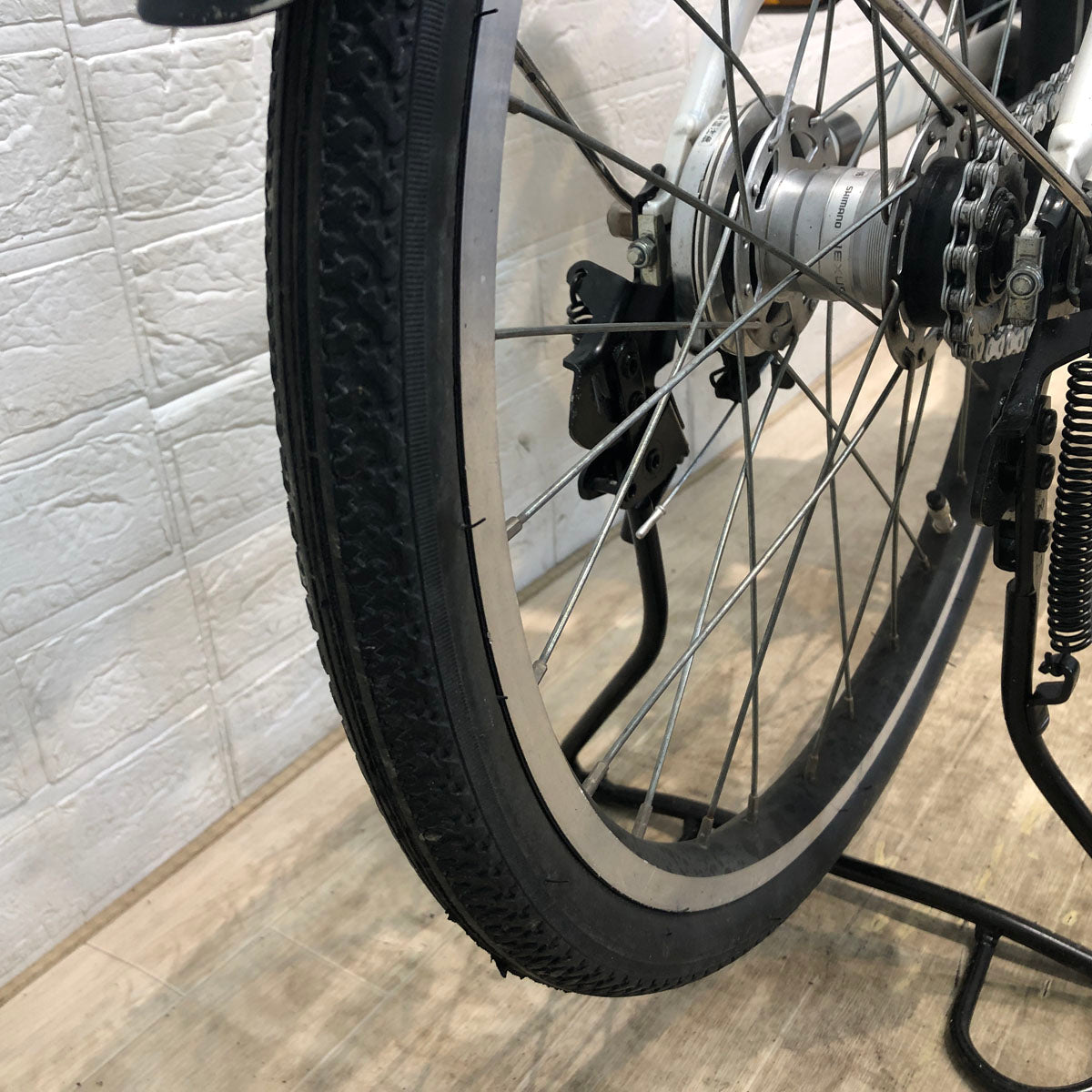 中古電動自転車 ヤマハ PAS CITY X パス シティ X ホワイト 20インチ YA038 