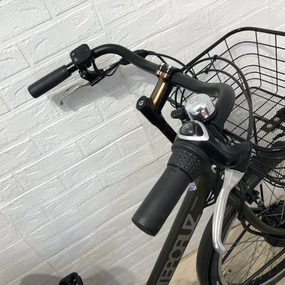 ブリヂストン ステップクルーズ e カーキ 26インチ YO040 【中古車】