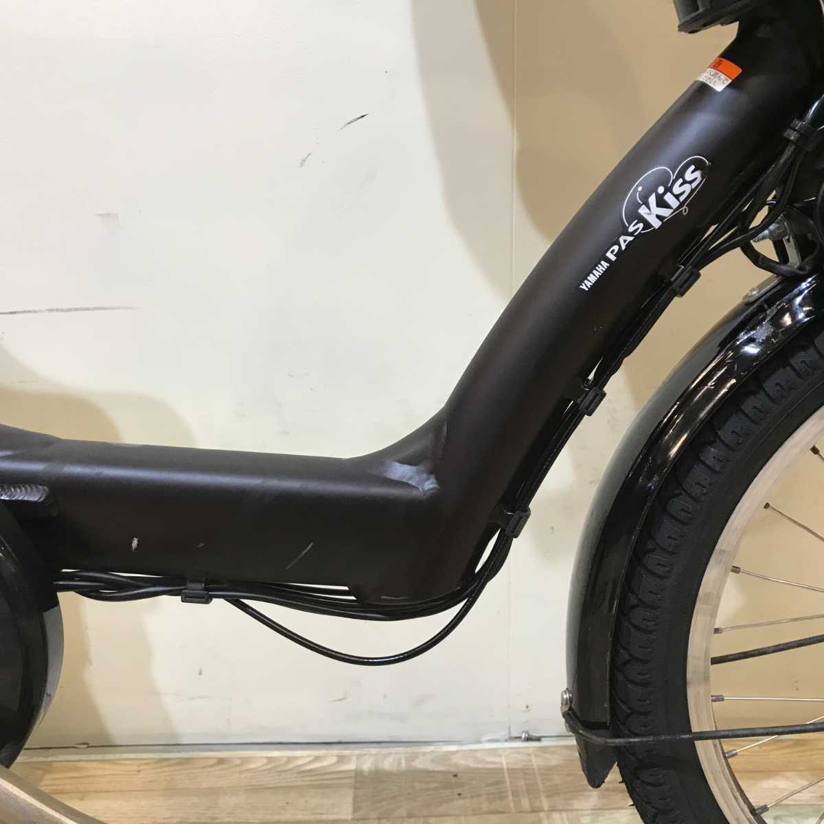 ヤマハ PAS Kiss mini パス キッス ミニ ブラウン 20インチ KQ072【中古車】