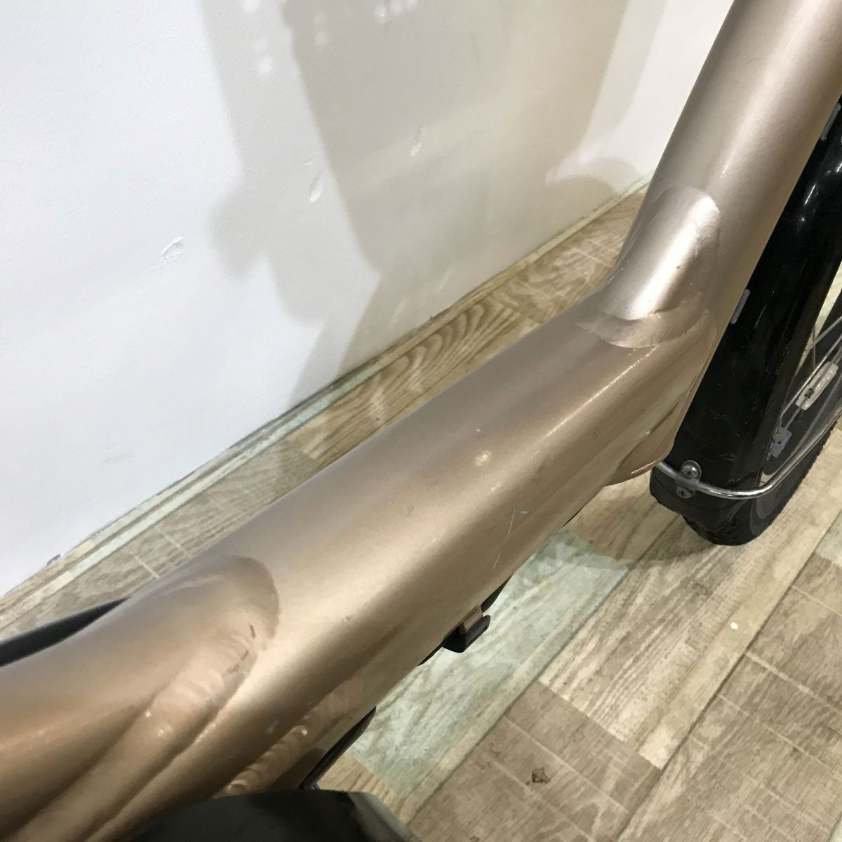 中古電動自転車 ブリヂストン アンジェリーノプティットe ゴールド 20インチ KJ034