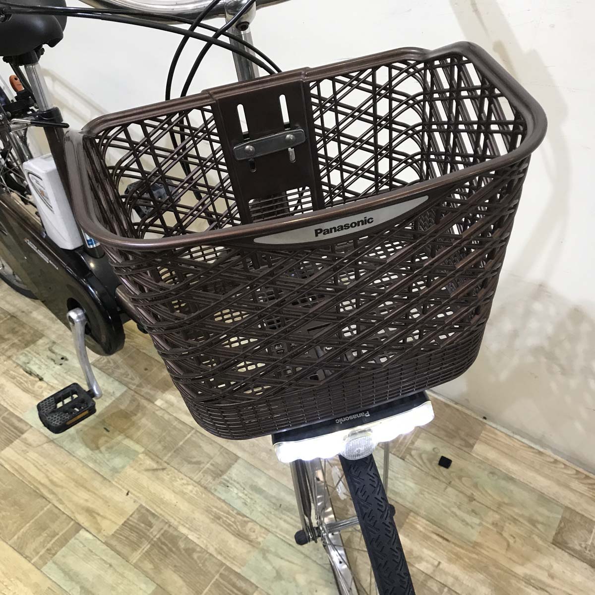 中古電動自転車 パナソニック ビビ DX ブラウン 26インチ KZ095 