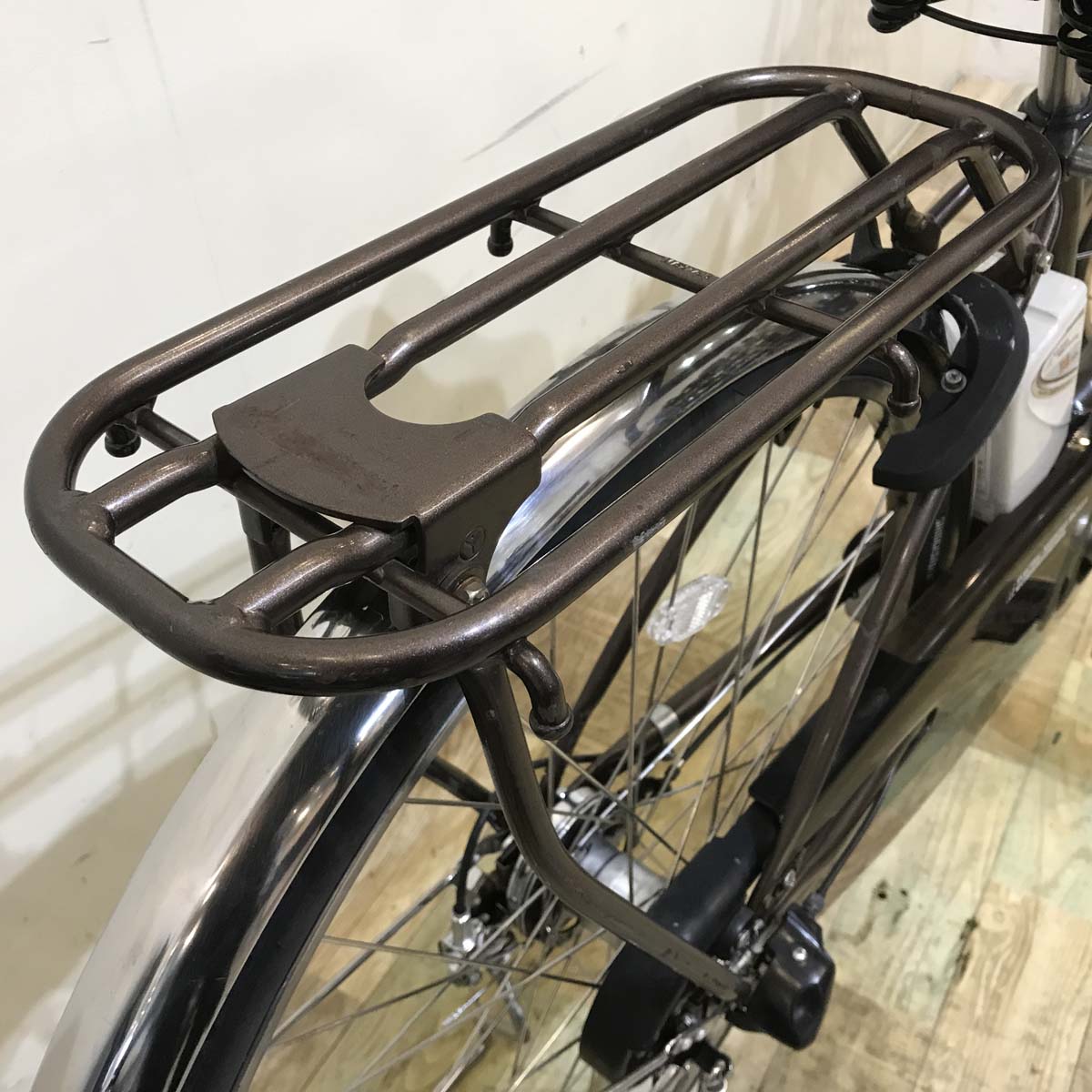 中古電動自転車 パナソニック ビビ DX ブラウン 26インチ KZ095 