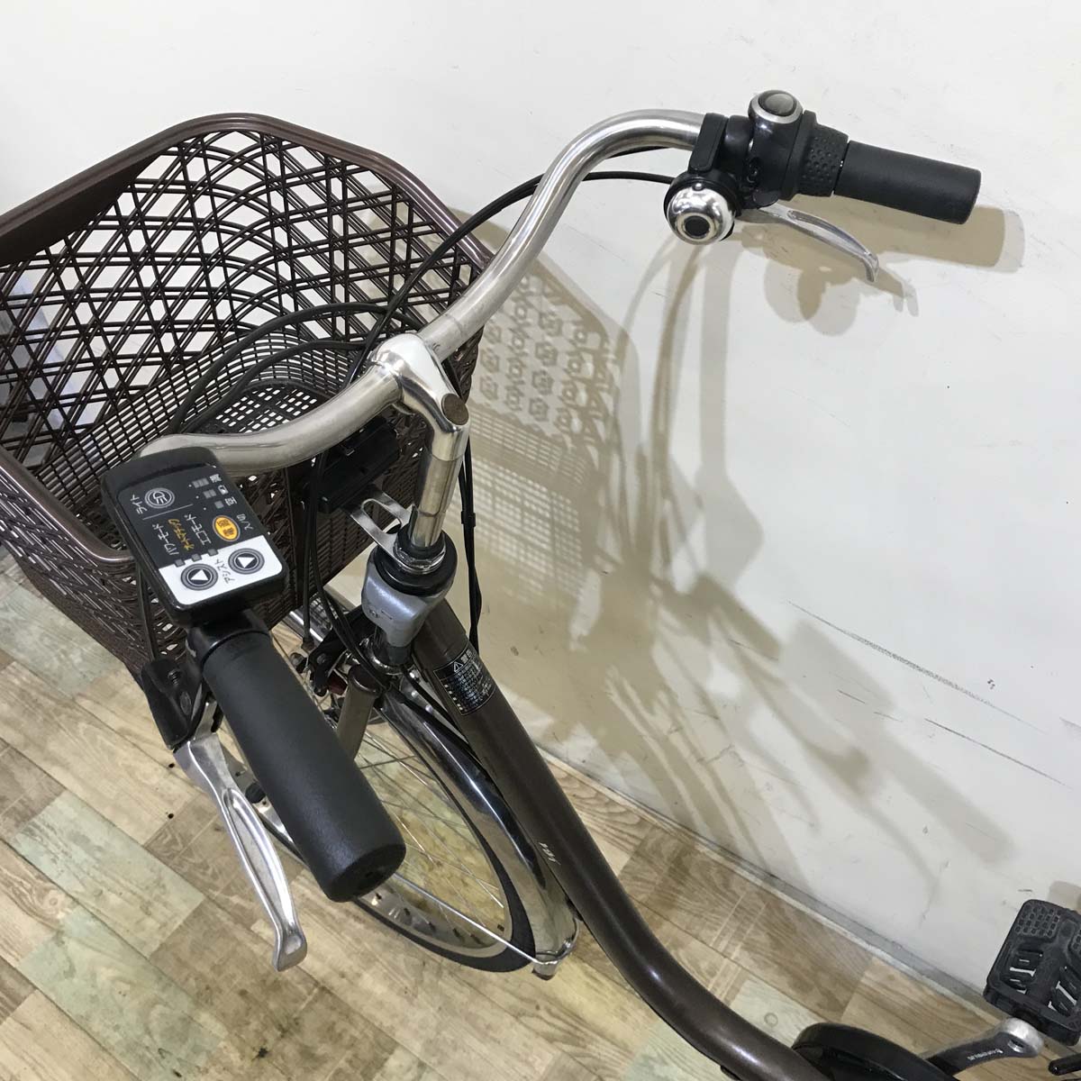 中古電動自転車 パナソニック ビビ DX ブラウン 26インチ KZ095 