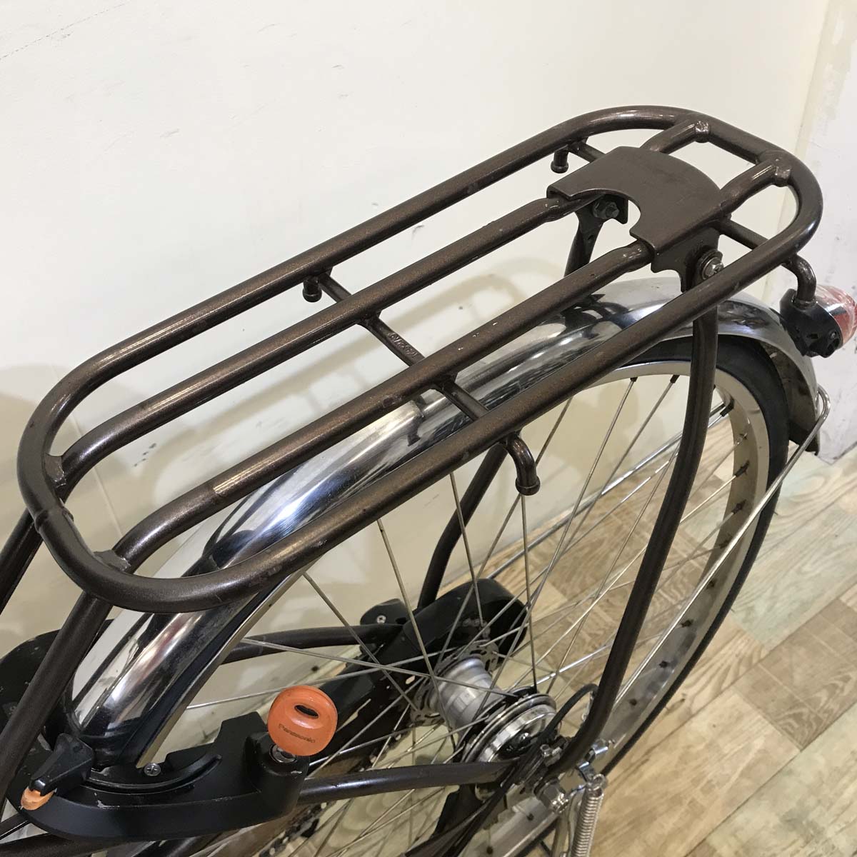 中古電動自転車 パナソニック ビビ DX ブラウン 26インチ KZ095 