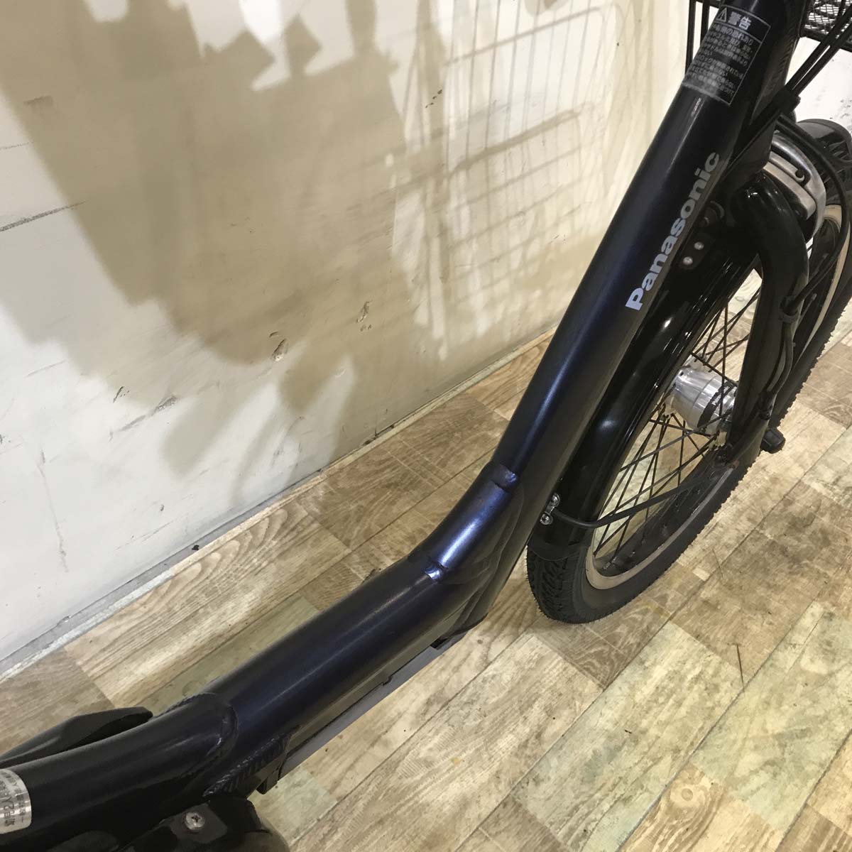 中古電動自転車 パナソニック ギュット アニーズ ネイビー 20インチ KE106