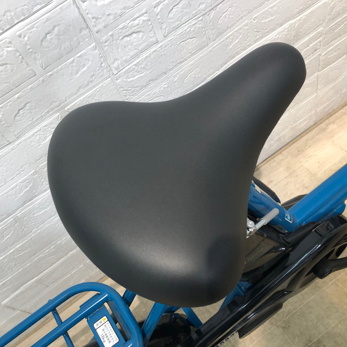 中古電動自転車 ブリヂストン アシスタ ベーシック ミニ ブルー 前20×後18インチ YA042 