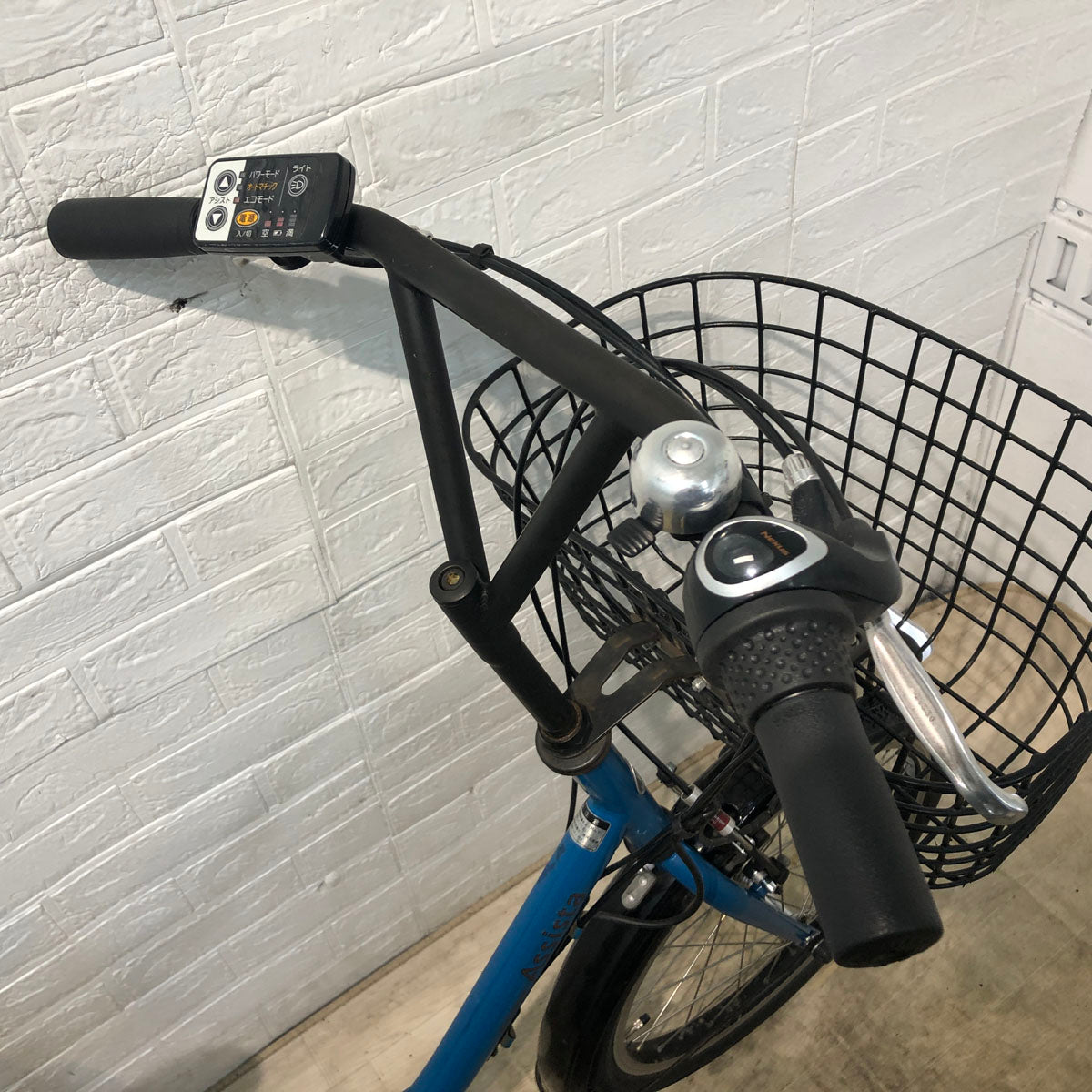 ブリヂストン アシスタ ベーシック ミニ ブルー 前20×後18インチ YA042 【中古車】