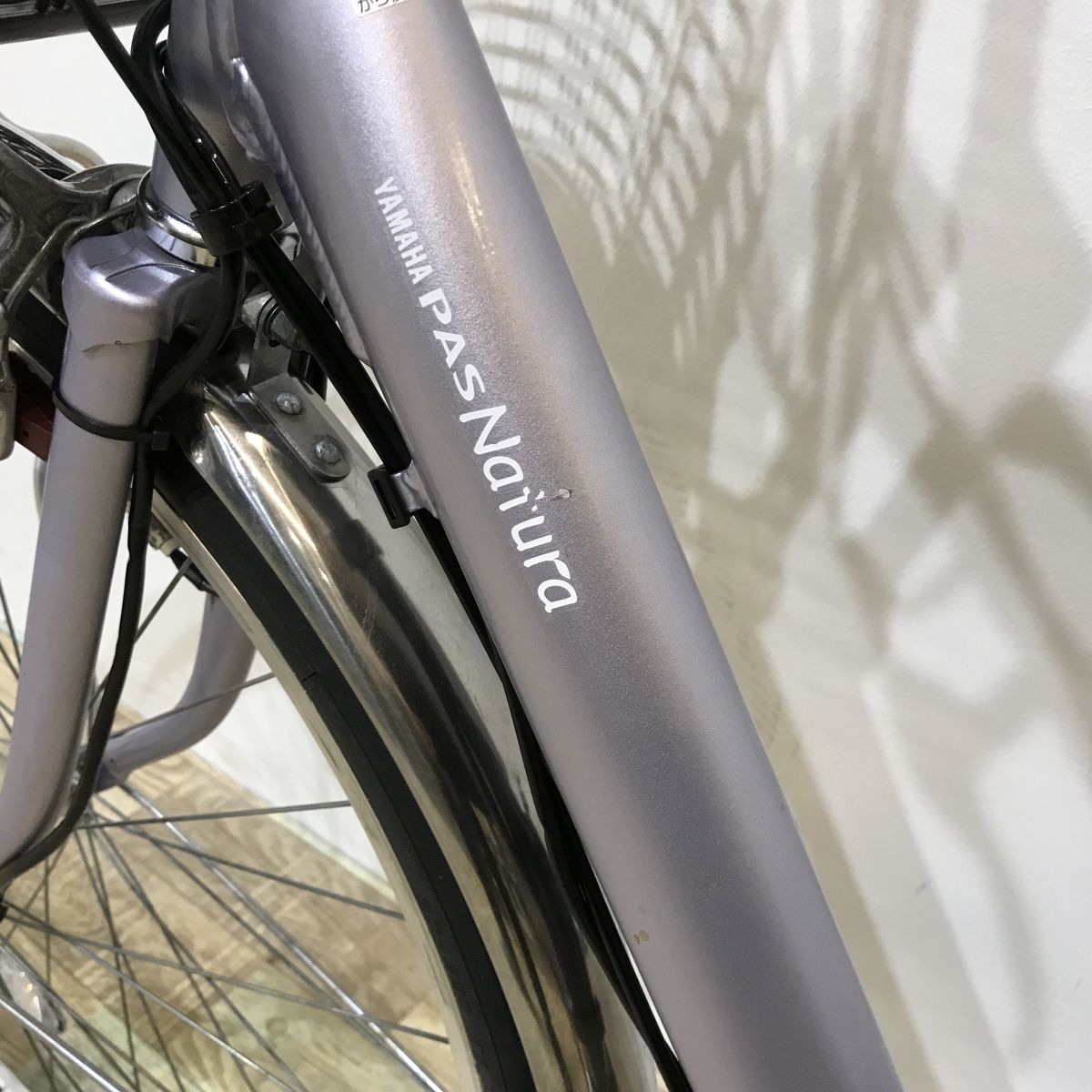 中古電動自転車 ヤマハ PAS ナチュラT パープル 26インチ KJ036