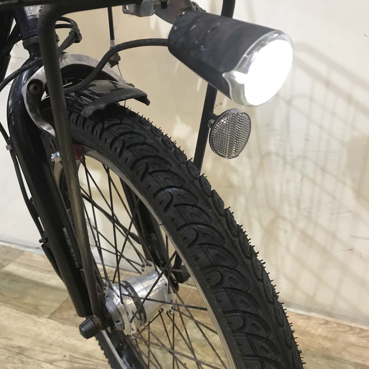 中古電動自転車 パナソニック ギュット アニーズ ネイビー 20インチ KE106