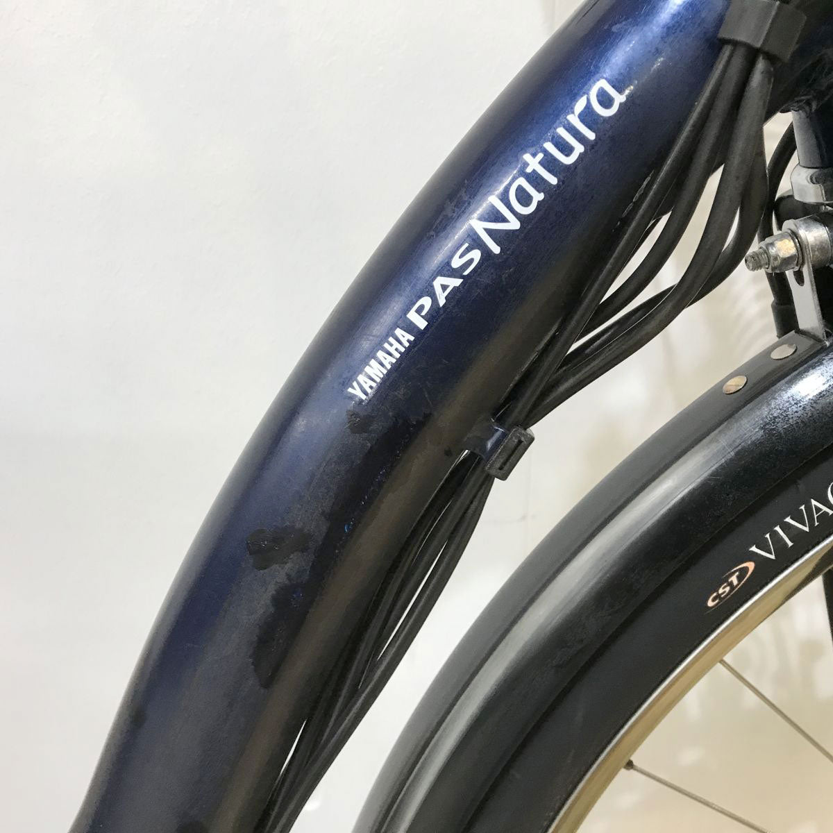 中古電動自転車 ヤマハ PAS ナチュラL ネイビー 26インチ KJ037