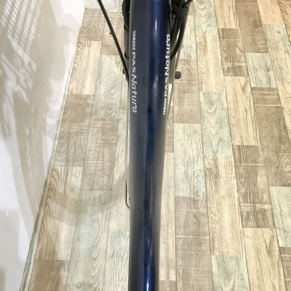 中古電動自転車 ヤマハ PAS ナチュラL ネイビー 26インチ KJ037