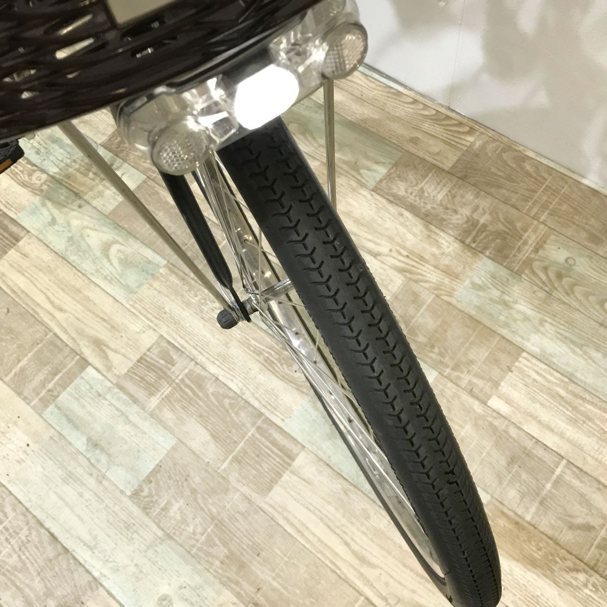 中古電動自転車 ヤマハ PAS ナチュラL ネイビー 26インチ KJ037