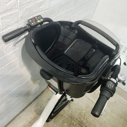 ヤマハ PAS Kiss mini  パス キッス ミニ ホワイト 20インチ YF097【中古車】