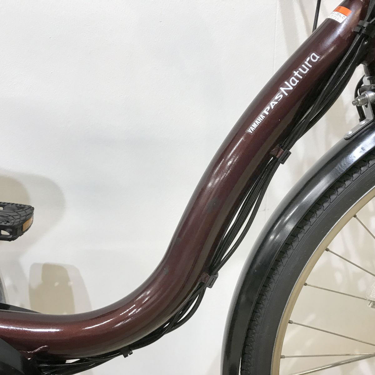 中古電動自転車 ヤマハ PAS ナチュラL DX ブラウン 26インチ KJ038