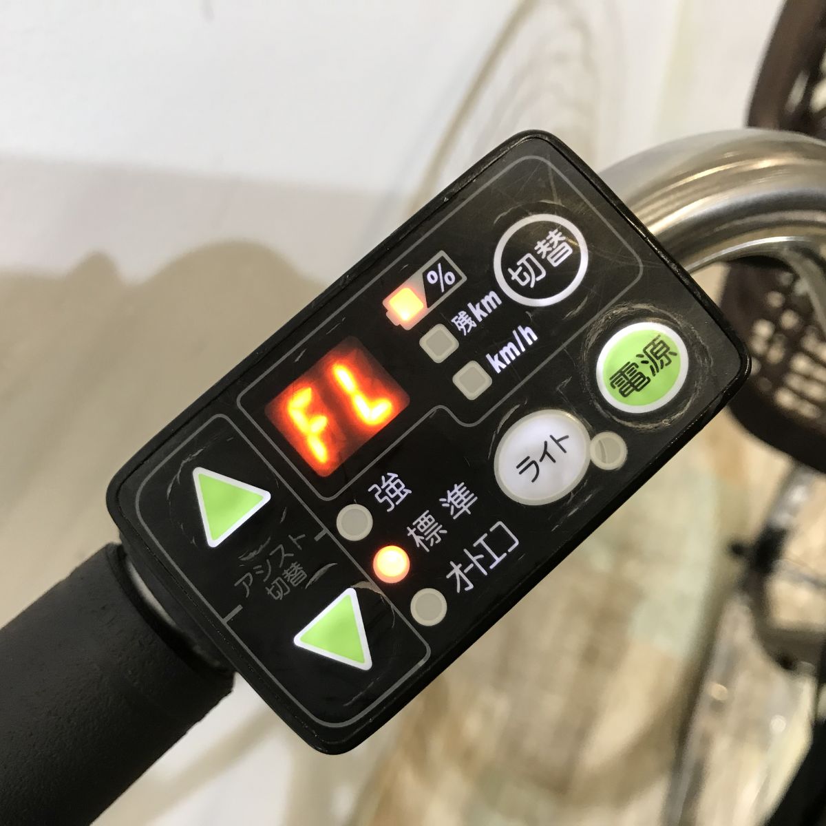 中古電動自転車 ヤマハ PAS ナチュラL DX ブラウン 26インチ KJ038